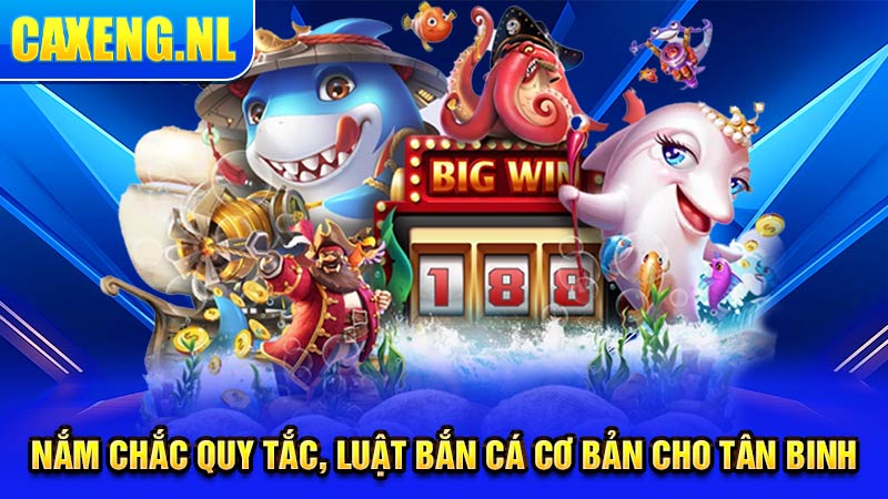 Nắm chắc quy tắc, luật bắn cá cơ bản cho tân binh